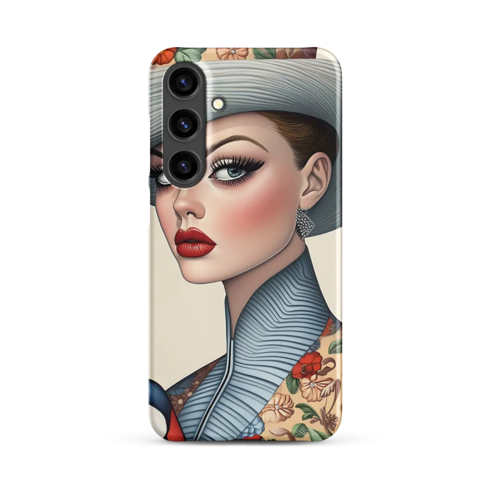 Elegance in Bloom | Phone Case |  S24 Plus | Snap Case | Matte