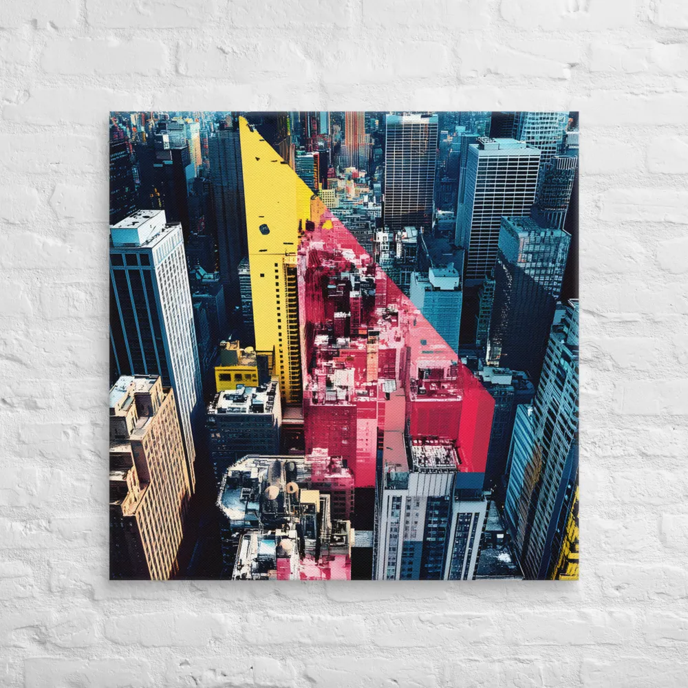 Dynamic Urban Symphony | Canvas | 32″×32″