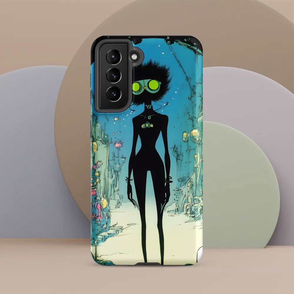 Mysteries Beyond the Abyss | Phone Case |  S21 | Tough Case | Matte