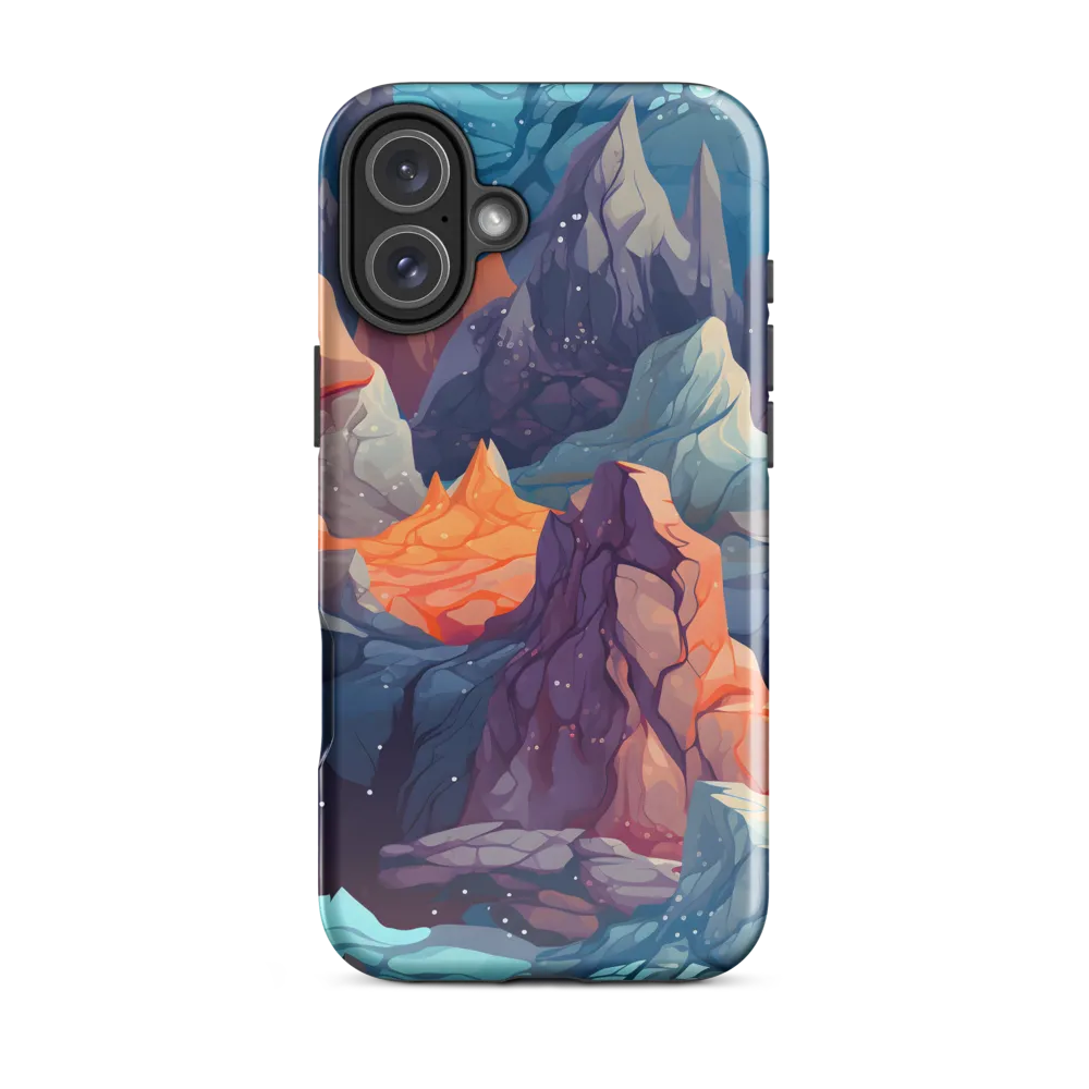 Mystical Peaks of Imagination | Phone Case |  16 Plus | Tough Case | Glossy
