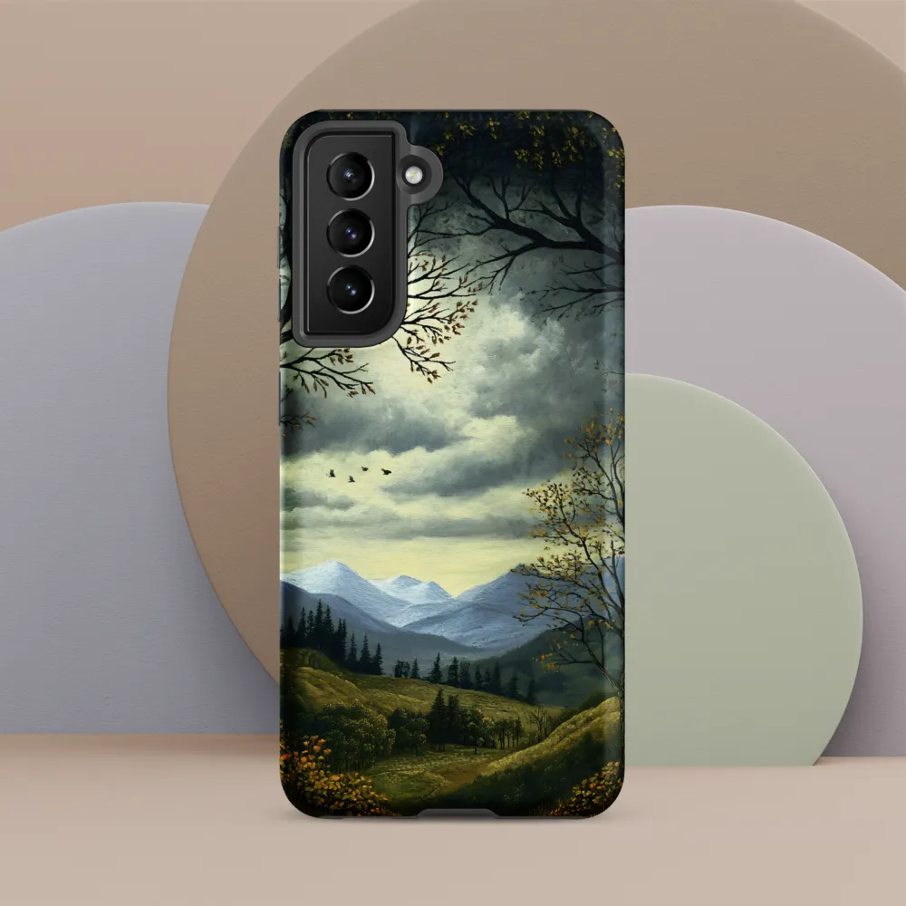 Nature's Embrace: A Tranquil Mountain Landscape