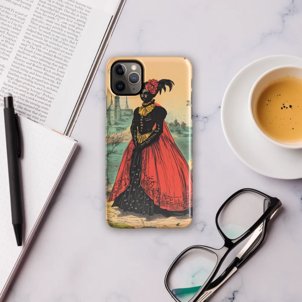 Elegance in Red and Gold | Phone Case |  11 Pro Max | Snap Case | Glossy