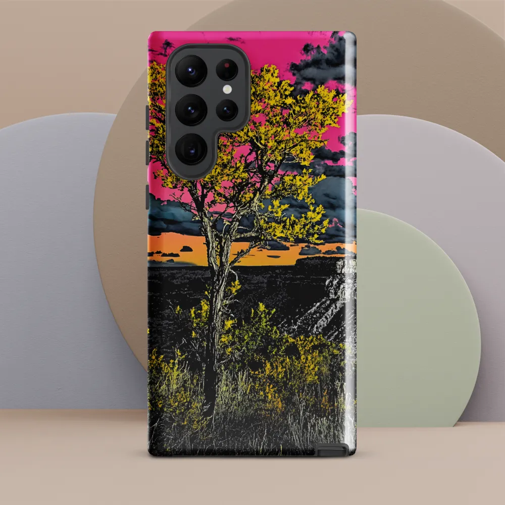 Ethereal Tree in a Surreal Landscape