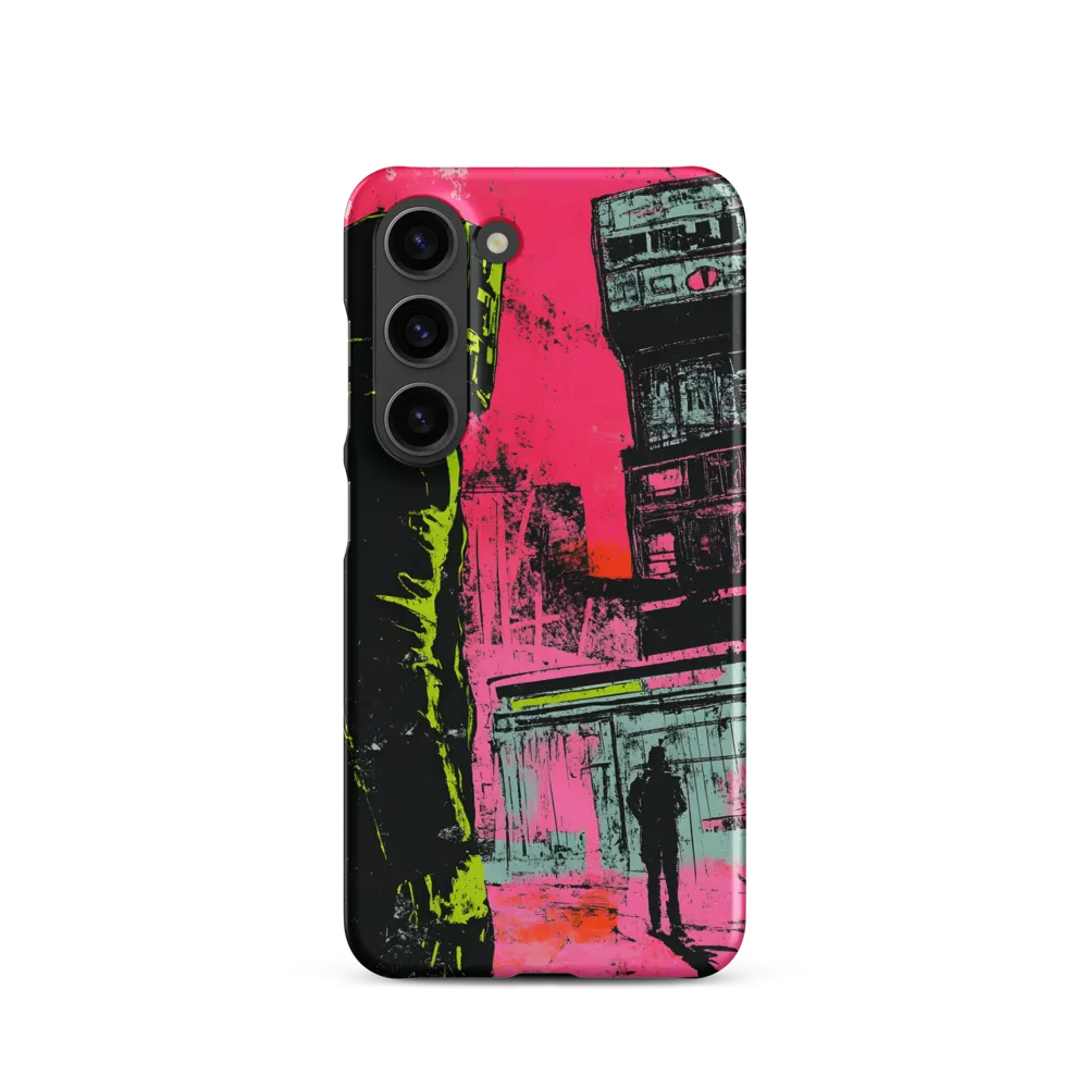 Urban Echoes of Mystery | Phone Case |  S23 | Snap Case | Matte