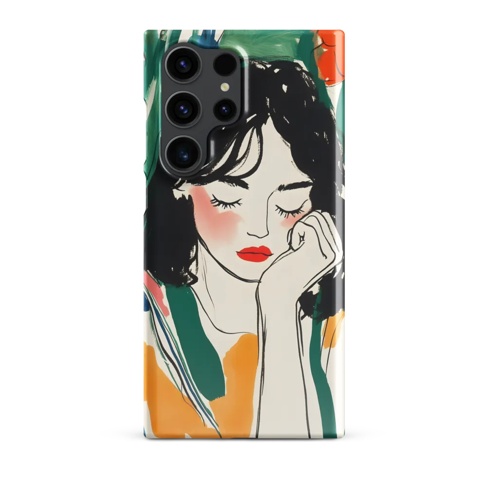 Whispers of Thought | Phone Case |  S23 Ultra | Snap Case | Glossy