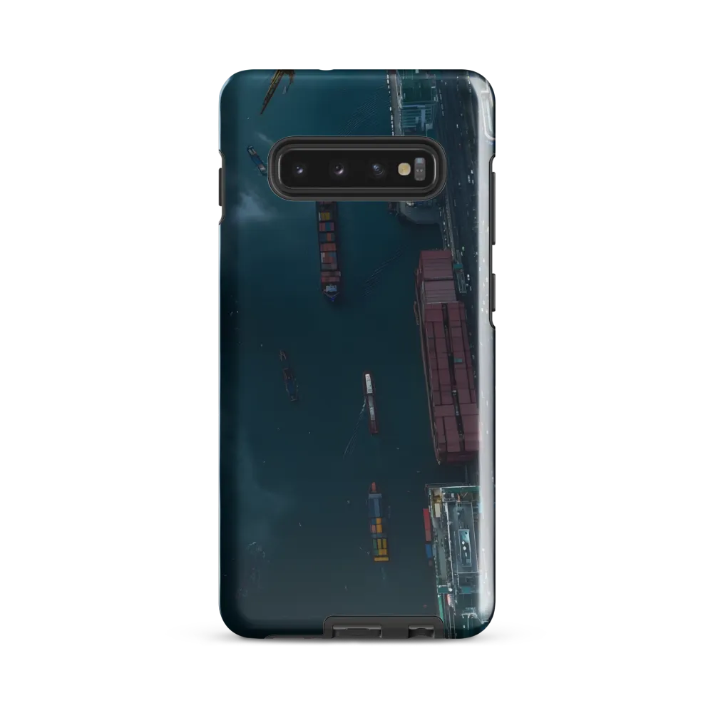 Urban Echoes Above the Waves | Phone Case |  S10 Plus | Tough Case | Glossy