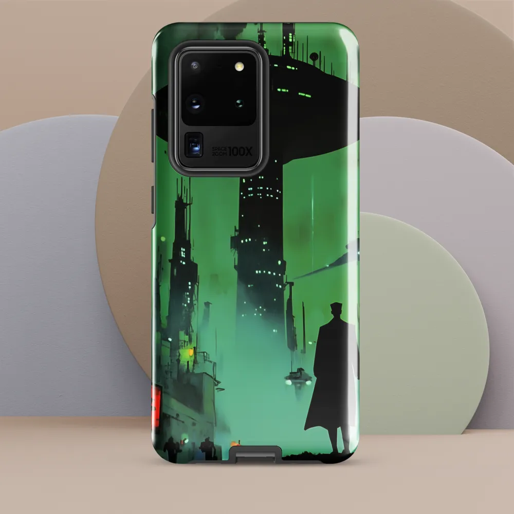 Green Spire Over the City