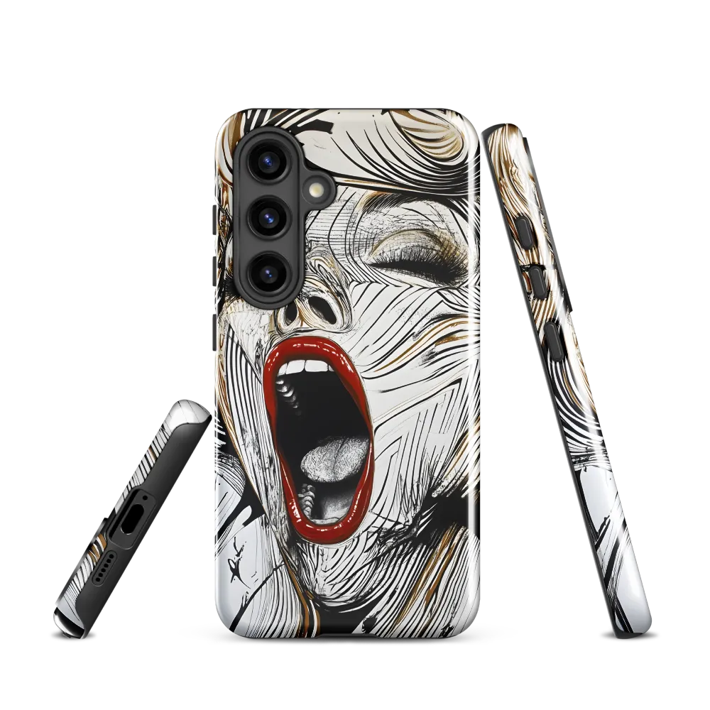 The anguished scream