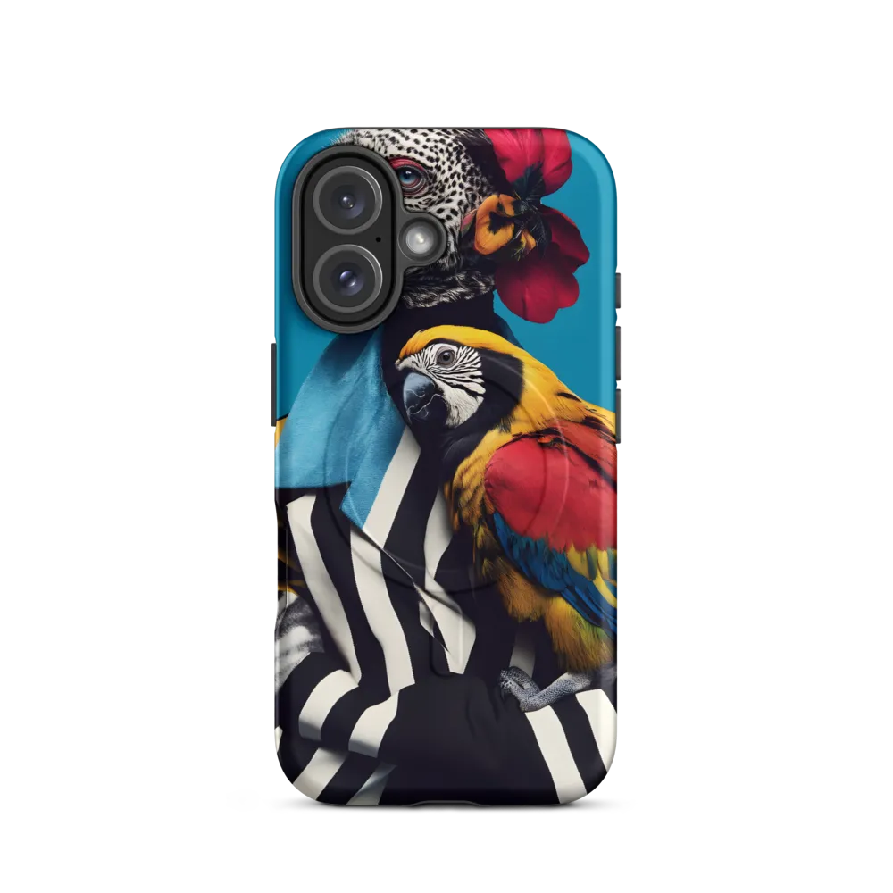Vibrant Fusion of Flora and Fauna