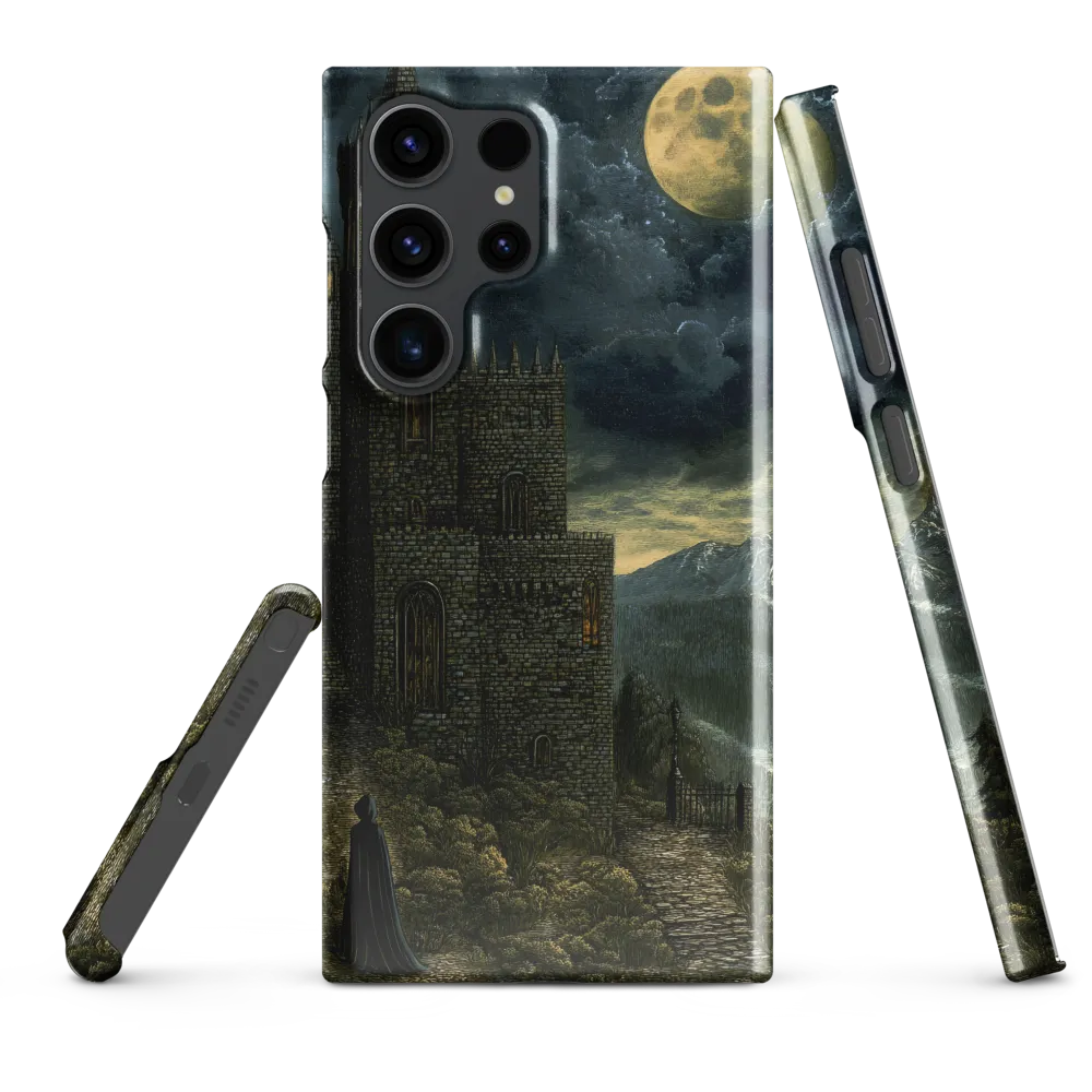 Whispers of the Moonlit Castle | Phone Case |  S23 Ultra | Snap Case | Glossy