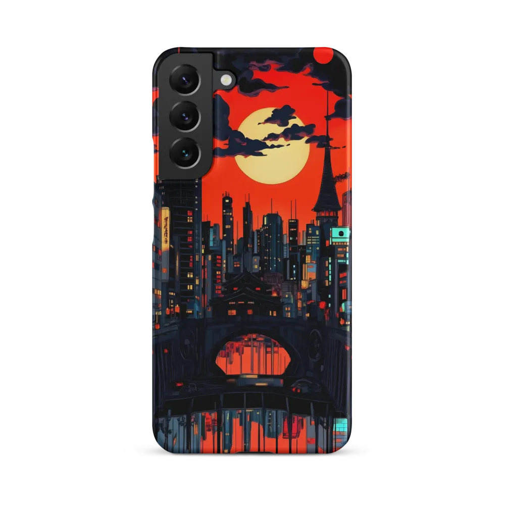 Nightfall in a Neon City