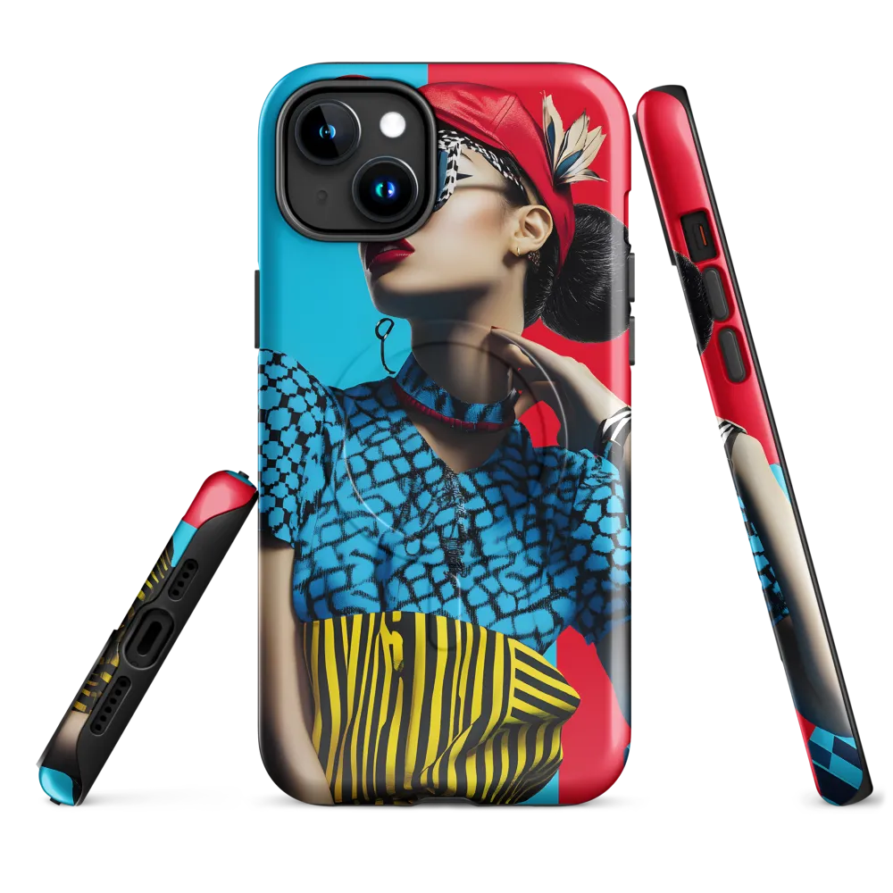 Confident Style: A Modern Fashion Statement | Phone Case |  15 Plus | MagSafe® Tough Case | Glossy