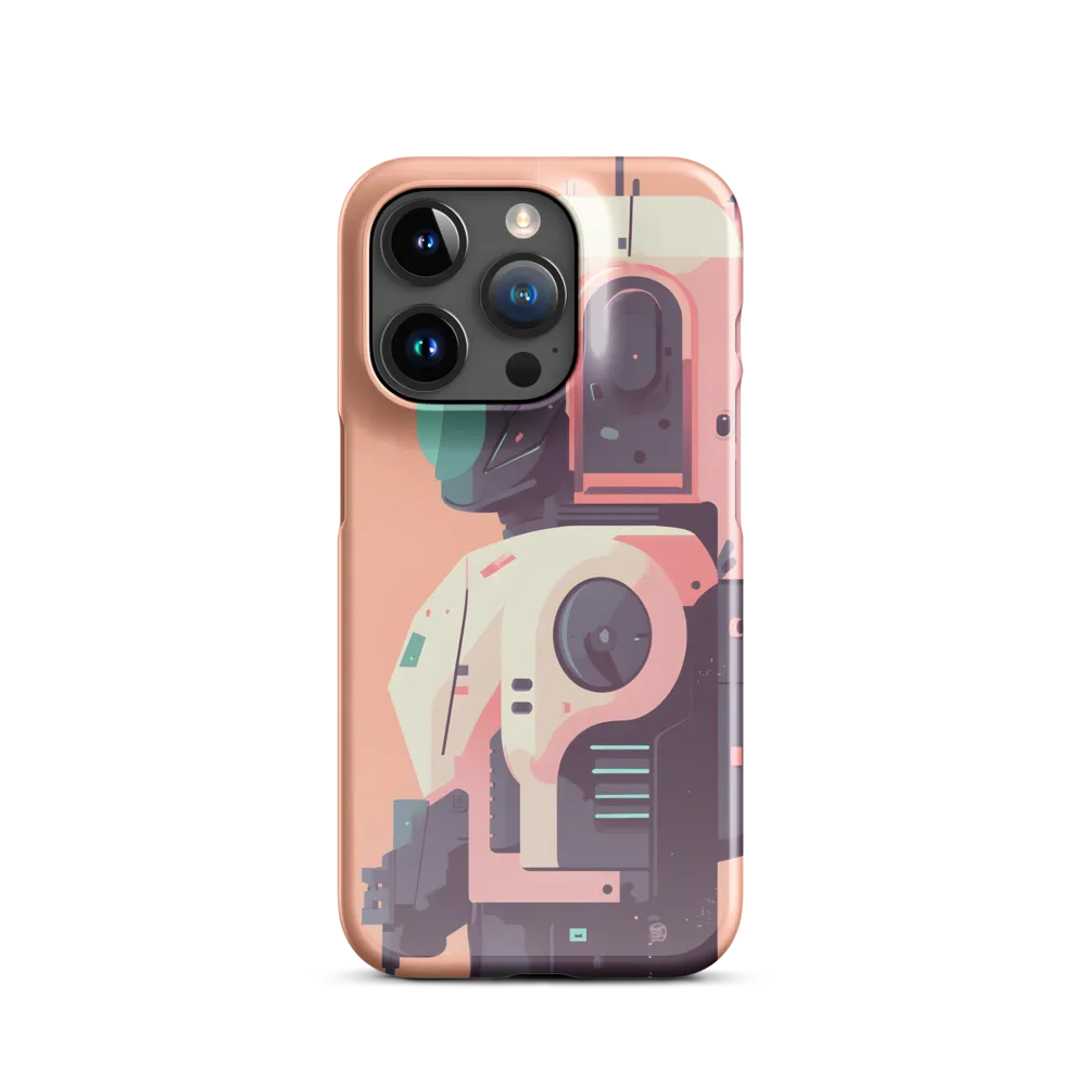 Futuristic Astronaut Bot | Phone Case |  15 Pro | Snap Case | Glossy