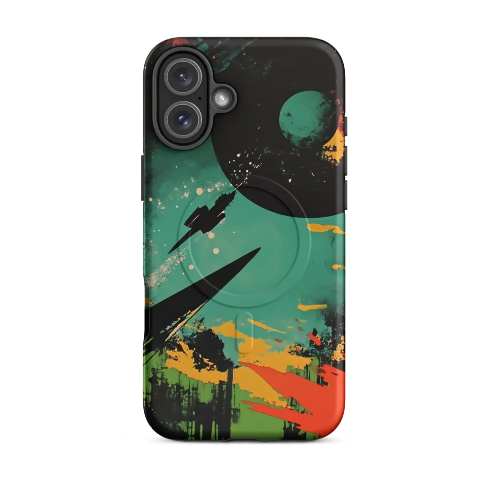 Journey Through the Cosmic Canvas | Phone Case |  16 Plus | MagSafe® Tough Case | Matte