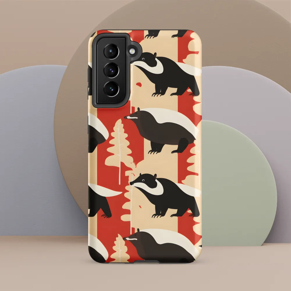 Wildlife Pattern: The Badger Tale