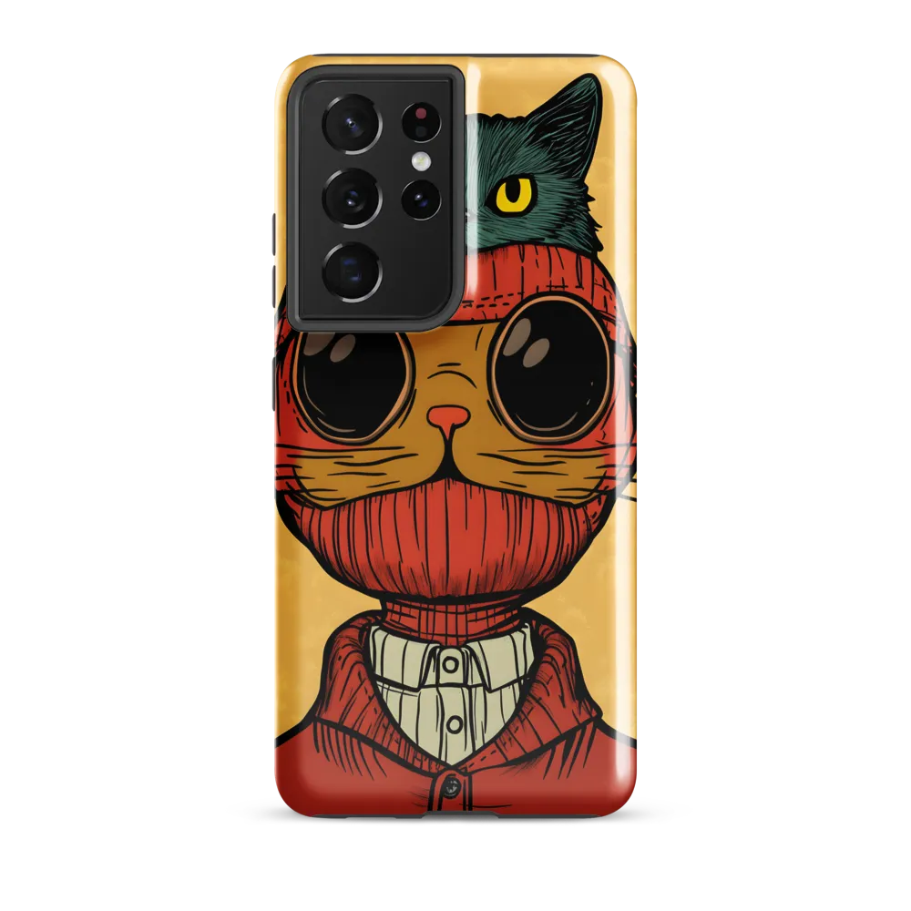 Whimsical Fusion: Cat and Human
