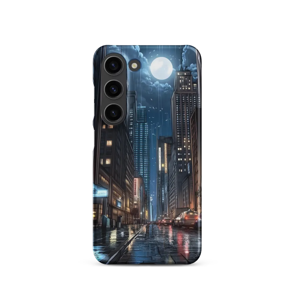 Moonlit Urban Serenity