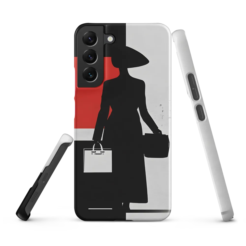 Silhouette of Elegance | Phone Case |  S22 Plus | Snap Case | Matte