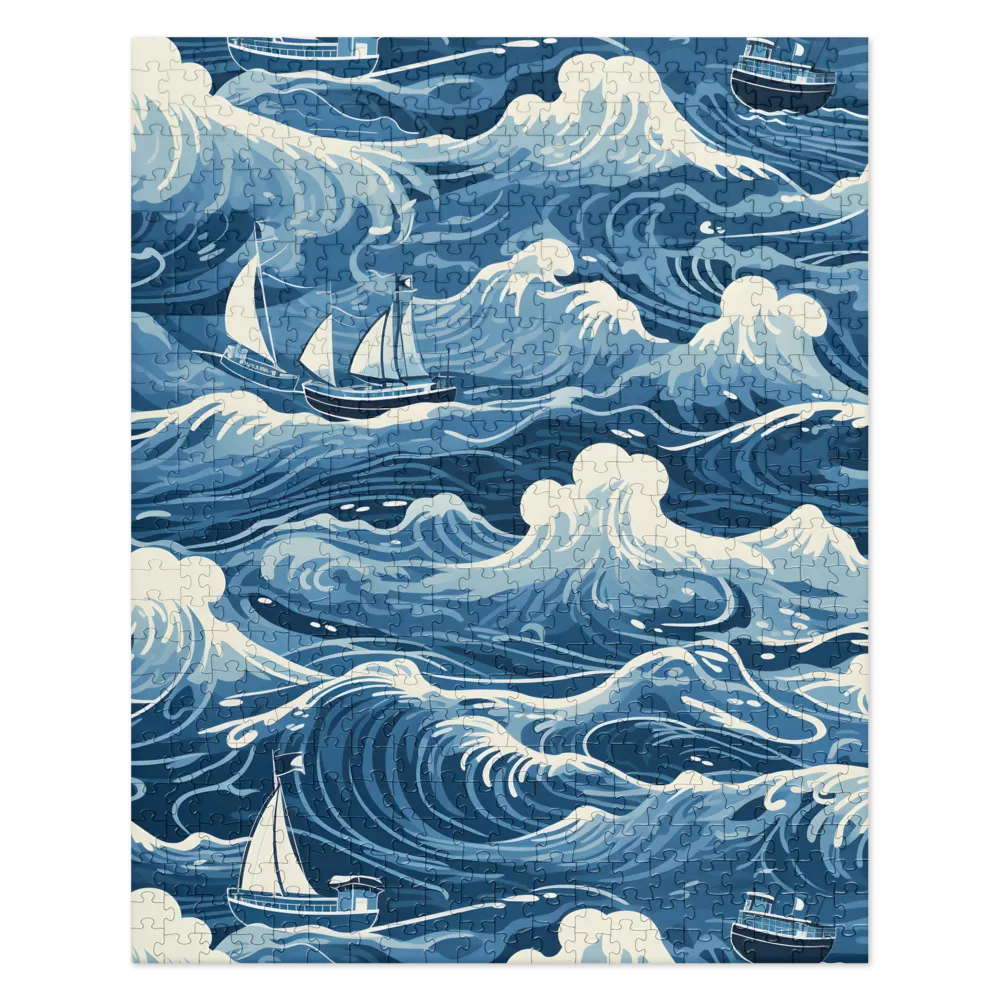 Nautical Dreams: Waves of Adventure | Jigsaw Puzzle | 520 pieces