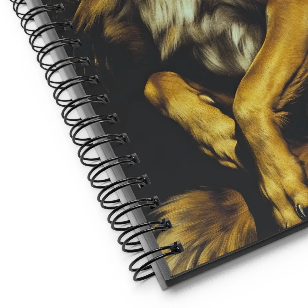 Majestic Vigilance | Spiral Notebook