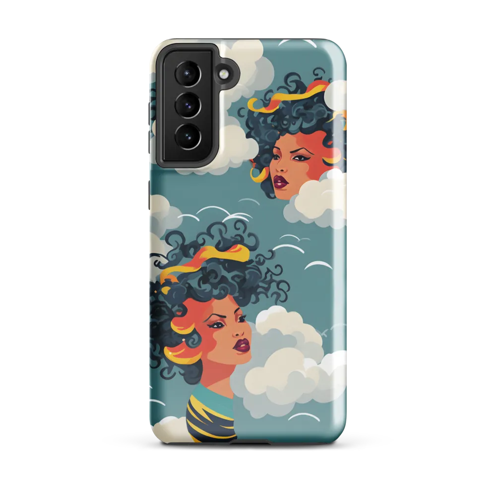Whimsical Dreams in the Sky | Phone Case |  S21 Plus | Tough Case | Glossy