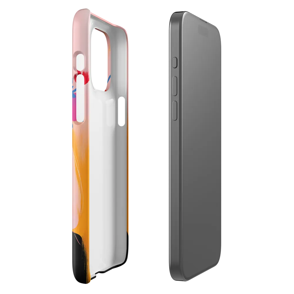 Floral Serenity | Phone Case |  15 Pro Max | Snap Case | Glossy