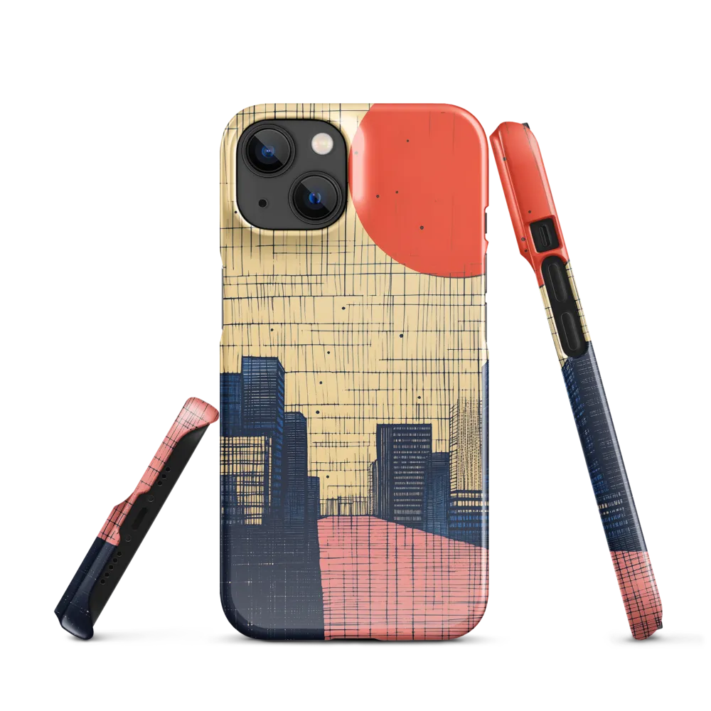 Urban Echoes: A Minimalist Cityscape