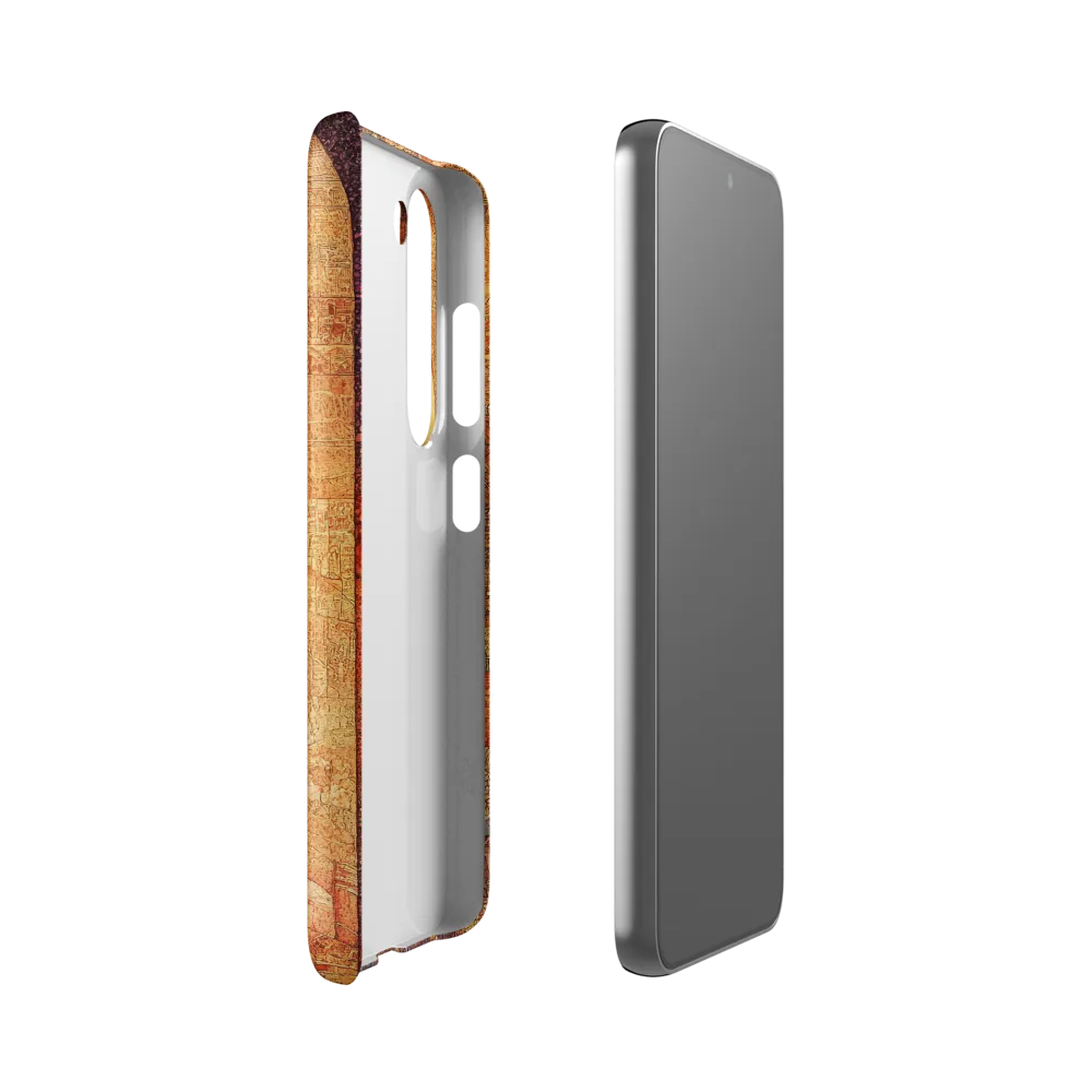 The Journey Through Shadows | Phone Case |  S23 | Snap Case | Matte