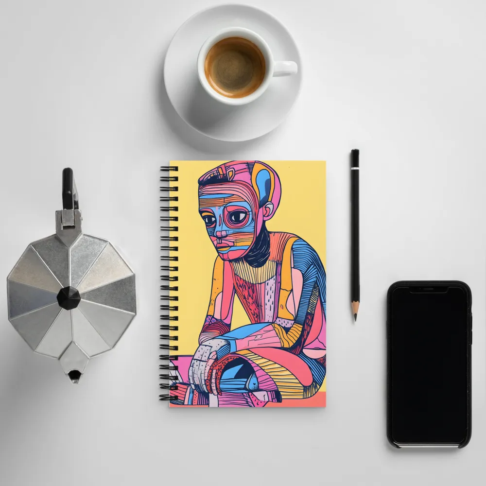 Contemplation in Color | Spiral Notebook