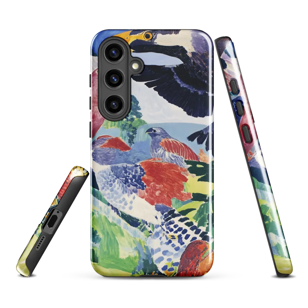 Symphony of Birds | Phone Case |  S24 Plus | Tough Case | Glossy