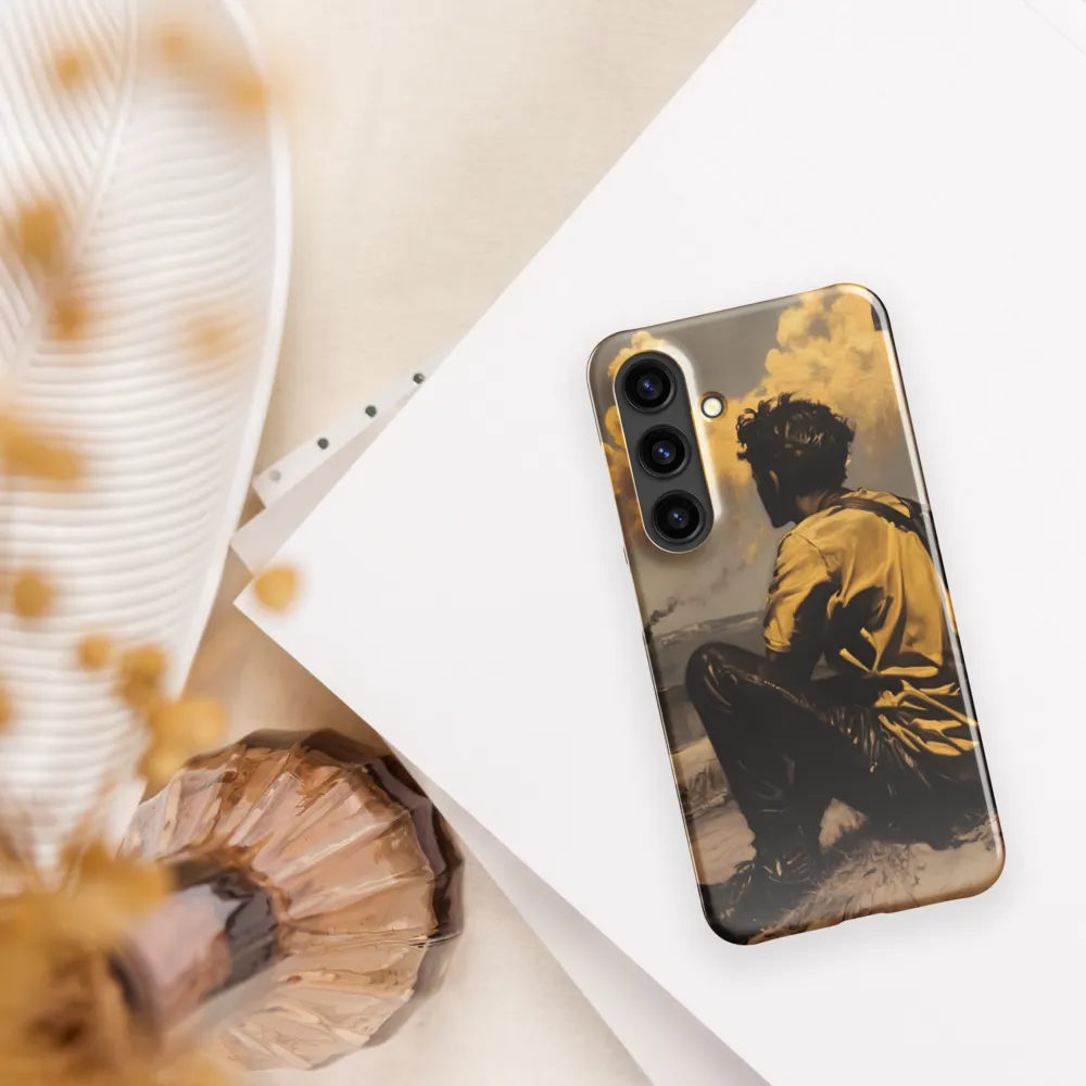 Reflections by the Shore | Phone Case |  S24 | Snap Case | Glossy