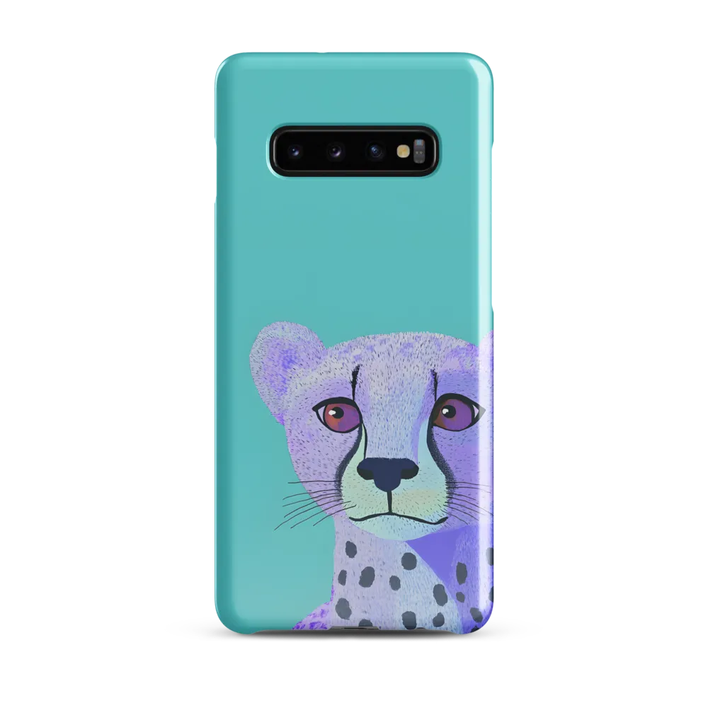 Curious Cheetah | Phone Case |  S10 Plus | Snap Case | Glossy