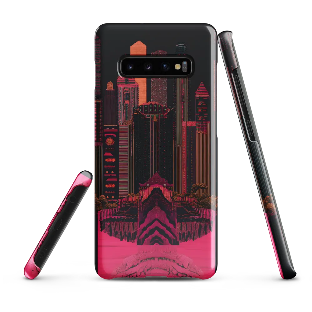 Urban Fusion: A Vibrant Dreamscape | Phone Case |  S10 Plus | Snap Case | Glossy