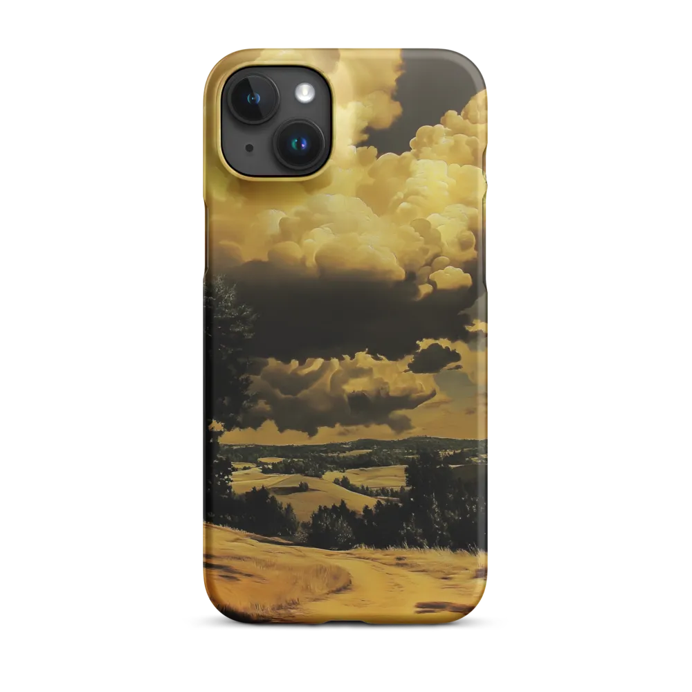 Golden Serenity in the Landscape | Phone Case |  15 Plus | Snap Case | Matte