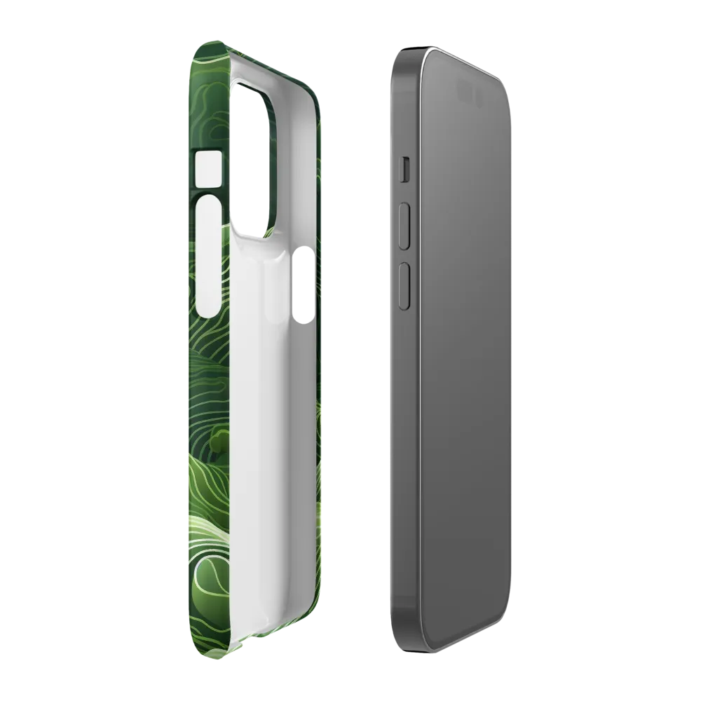 Whispers of Green Hills | Phone Case |  14 Pro | Snap Case | Matte
