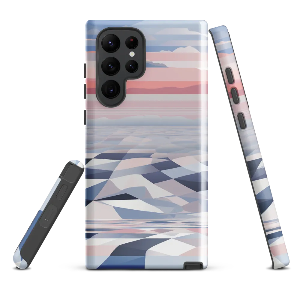Serenity in Abstraction | Phone Case |  S22 Ultra | Tough Case | Glossy