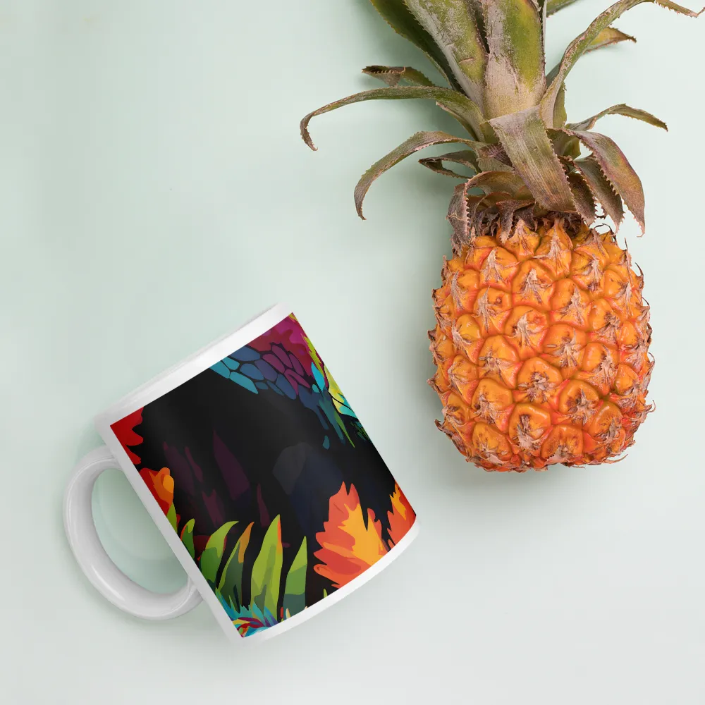 Vibrant Reptilian Harmony | Mugs | Multiple Sizes & Colors