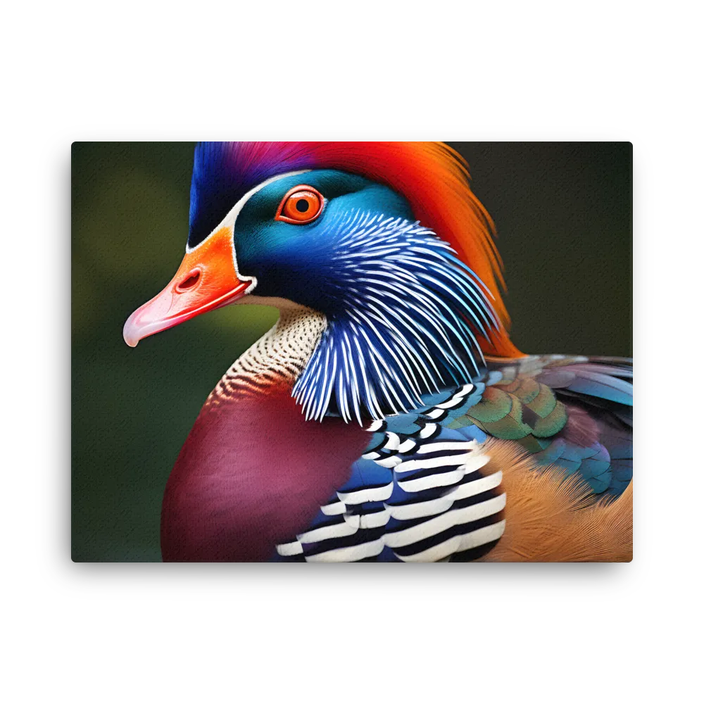 The Majestic Mandarin | Thin Canvas | 18″×24″