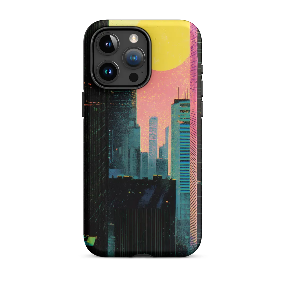 Nostalgic Urban Dreamscape | Phone Case |  15 Pro Max | Tough Case | Matte