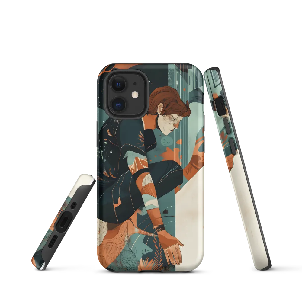 Harmony in Contemplation | Phone Case |  12 mini | Tough Case | Matte