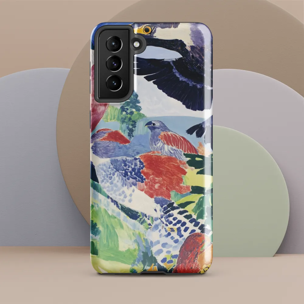 Symphony of Birds | Phone Case |  S21 Plus | Tough Case | Glossy