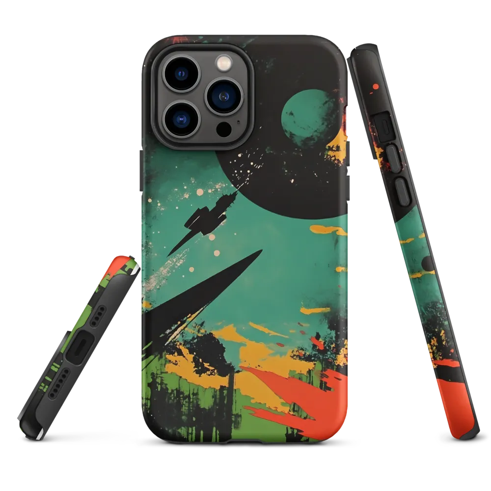 Journey Through the Cosmic Canvas | Phone Case |  13 Pro Max | Tough Case | Matte