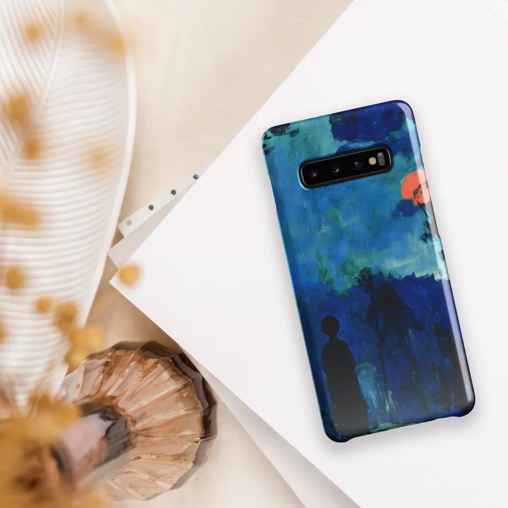 Solitude in Blue | Phone Case |  S10 Plus | Snap Case | Glossy