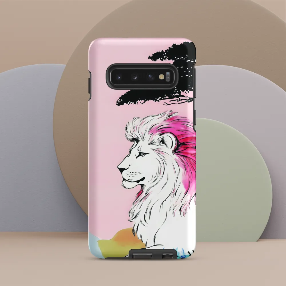 Serene Majesty: A Lion's Profile