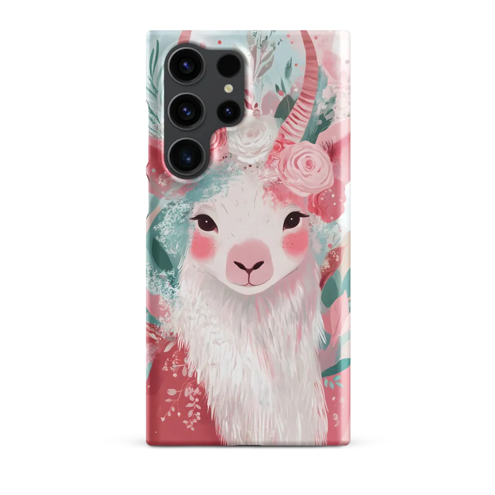 Spring Whimsy: The Floral Goat