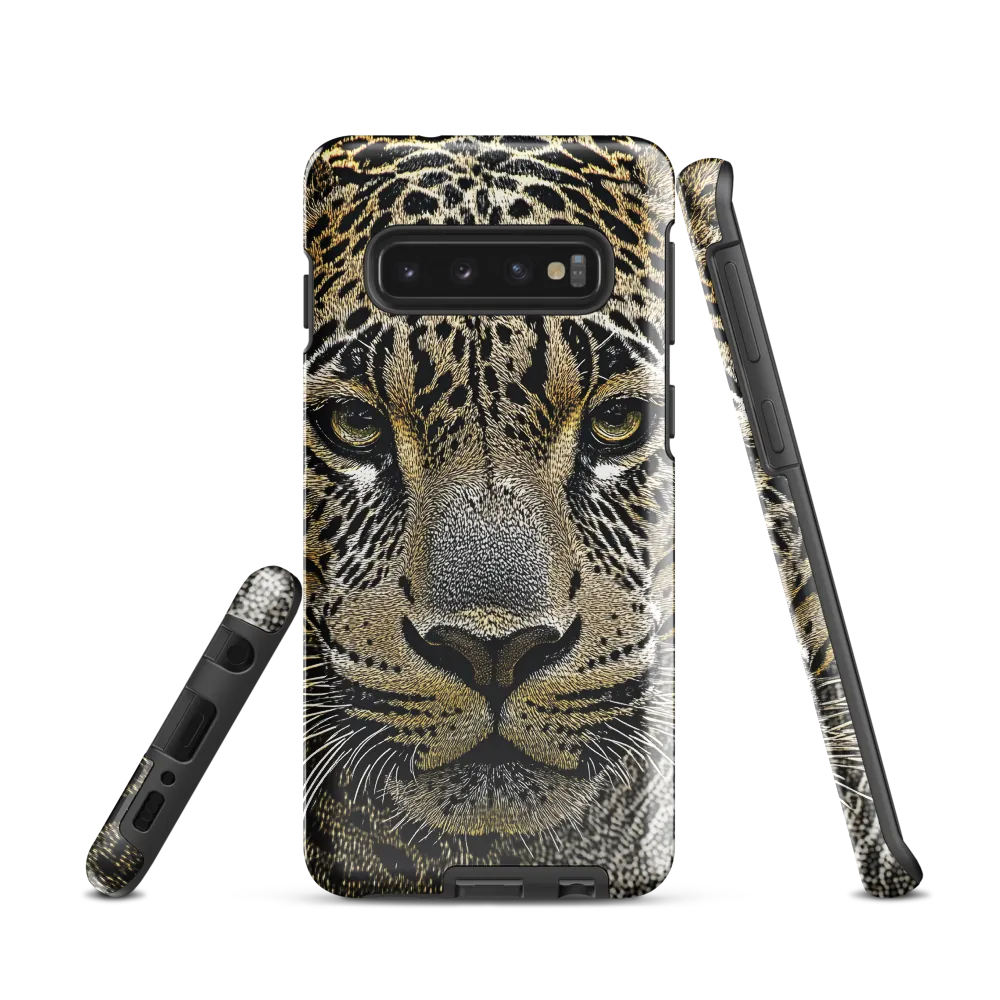 The Majestic Gaze: Portrait of a Leopard