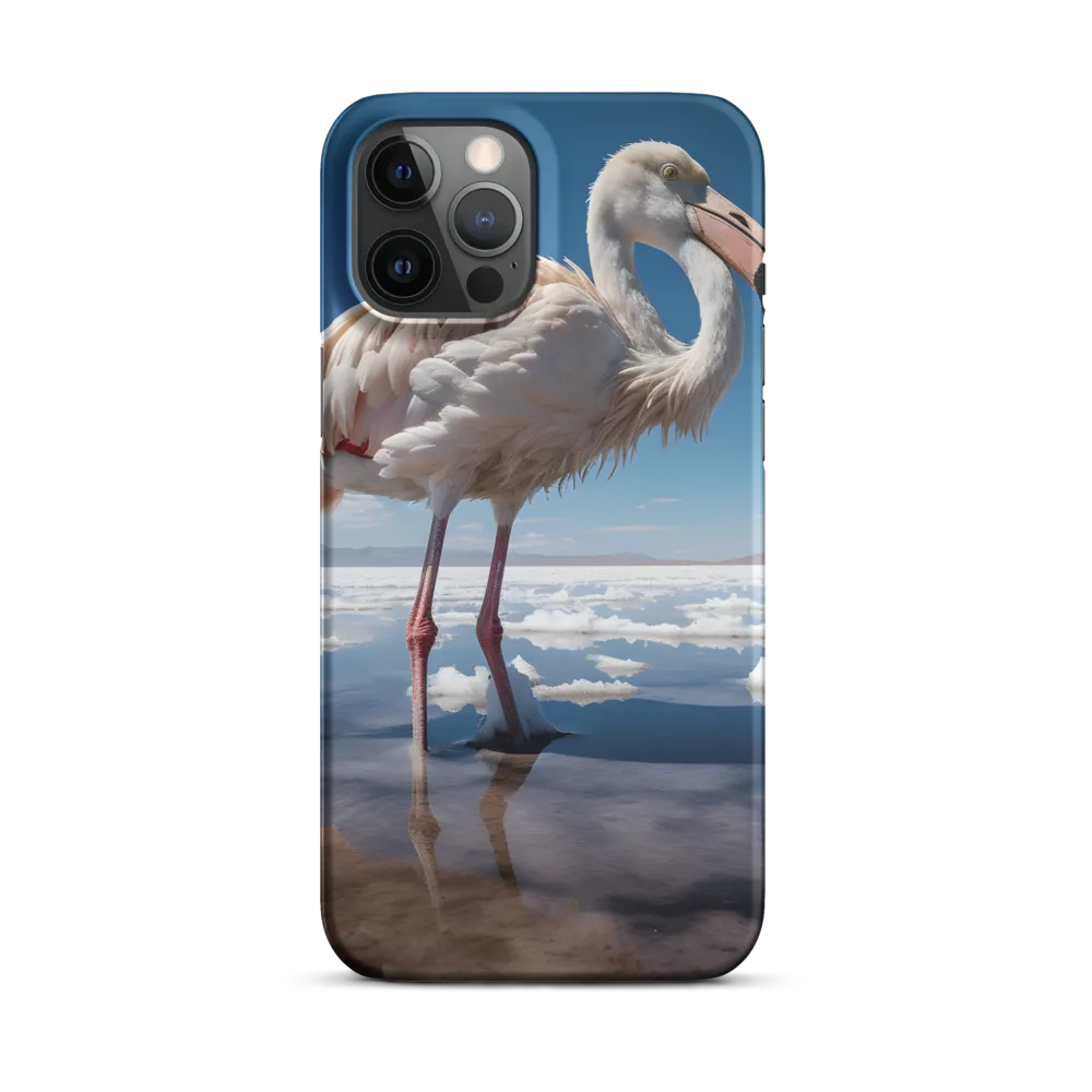 Graceful Solitude of a Flamingo
