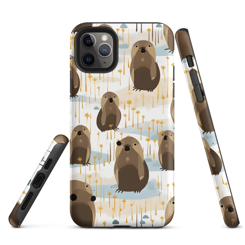 Whimsical Waters: A Celebration of Otters and Seals