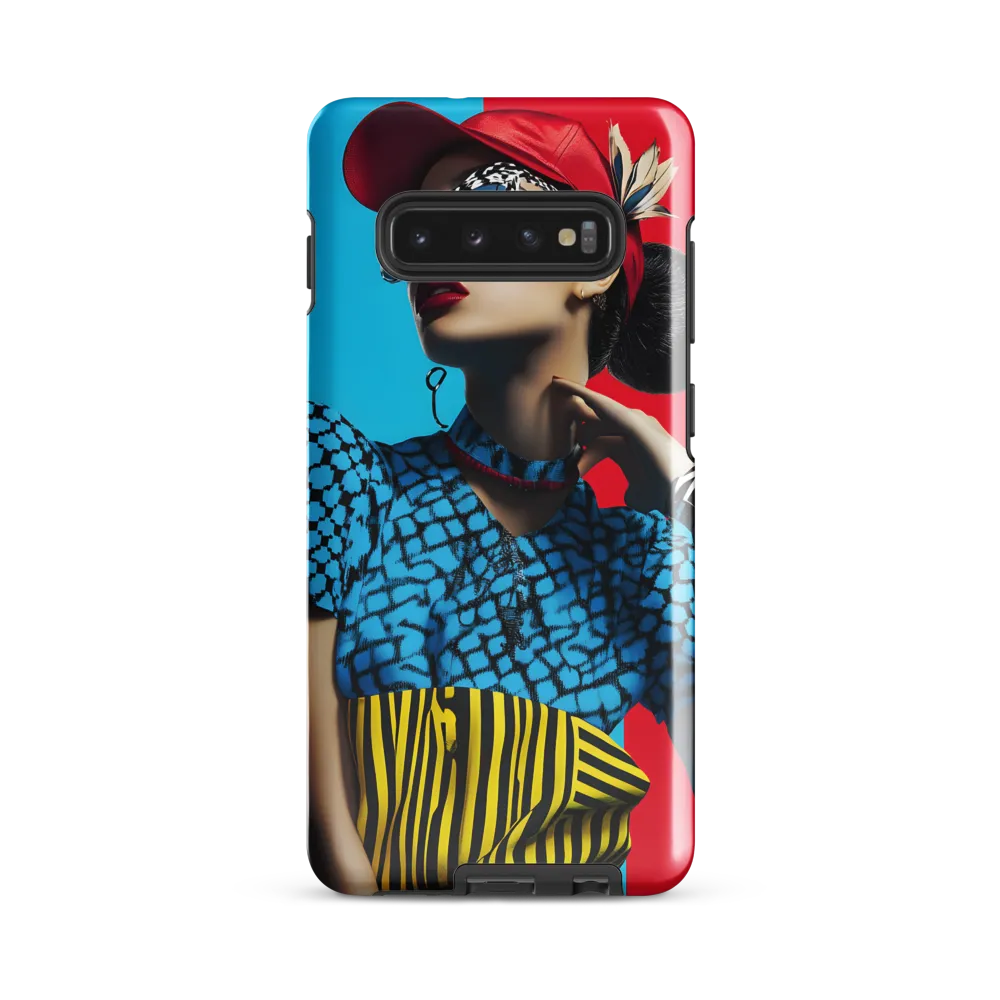 Confident Style: A Modern Fashion Statement | Phone Case |  S10 Plus | Tough Case | Glossy