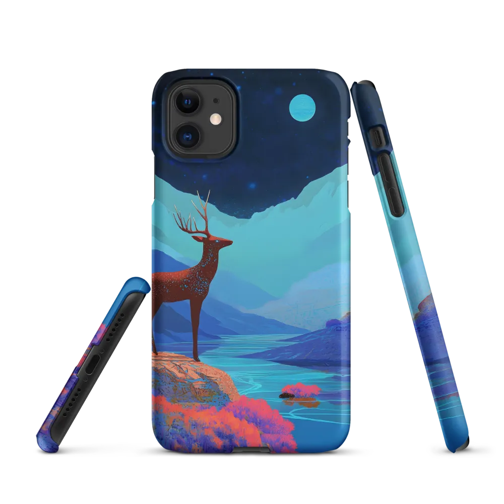 Cosmic Serenity: The Starlit Stag